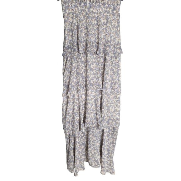 Women's - Astr the Label Floral Tiered Maxi Dress, Size XL - Picture 12 of 12